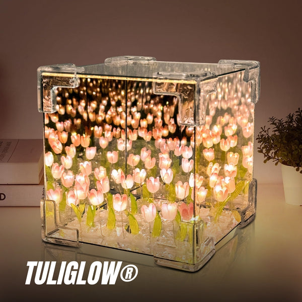 TuliGlow® Lámpara de Tulipanes Infinitos + Caja de Regalo Gratis