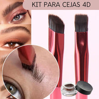 BrowDefine® Kit Simulador de Pelo para Cejas + Plantillas Gratis