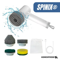 Spinix® Cepillo Eléctrico de Limpieza + Kit de Accesorios Gratis