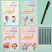 SANK MAGIC® Kit de 4 Libros de Aprendizaje de EEUU