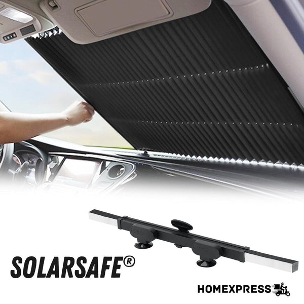 SolarSafe® Protector Retráctil contra Rayos UV para Parabrisas