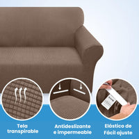 SofáPlus® Cobertor Impermeable para Sofá de 2 Puestos