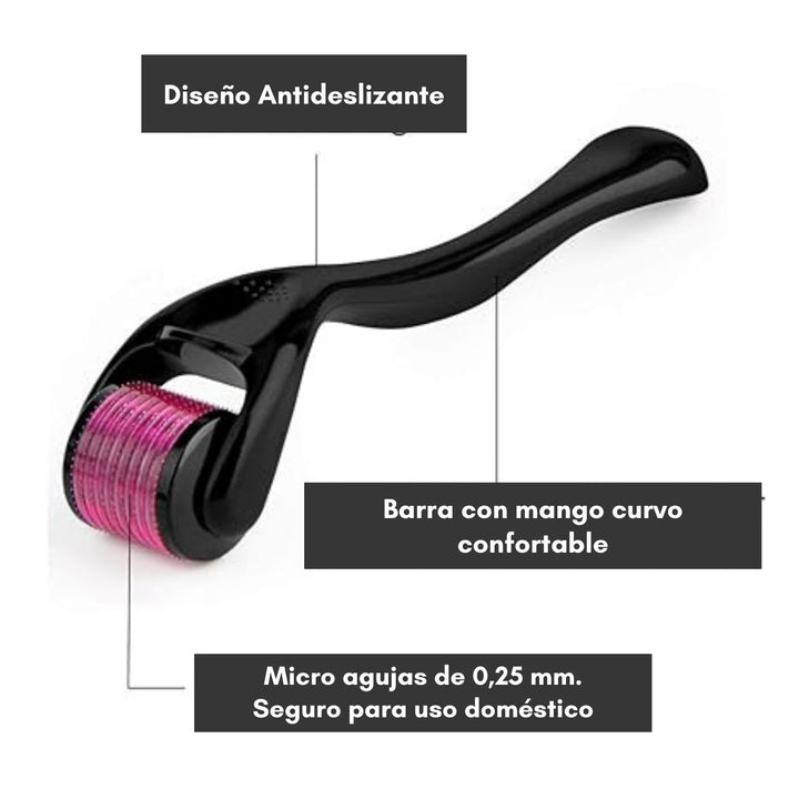 Combo DermaRoller + Minoxidil GRATIS