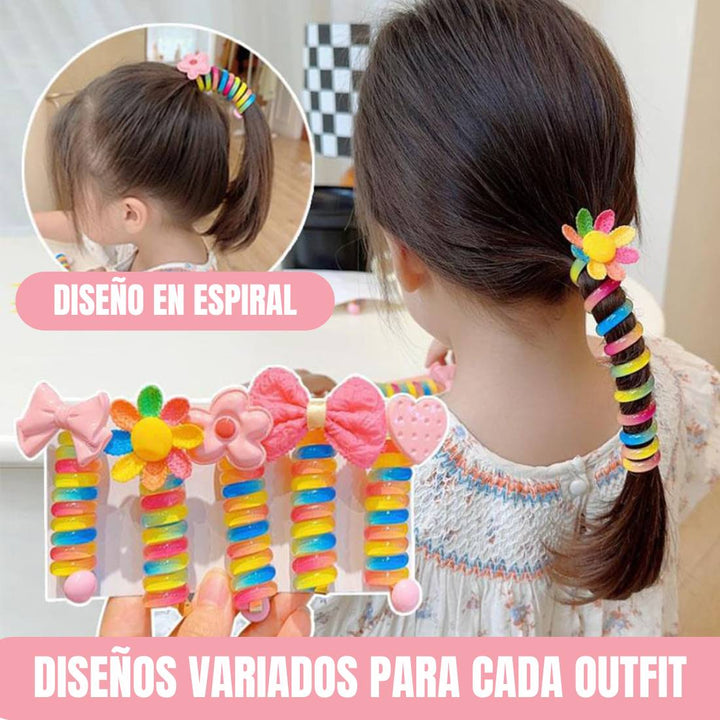 Kit Alegría® Bandas Elásticas Para el Cabello X12