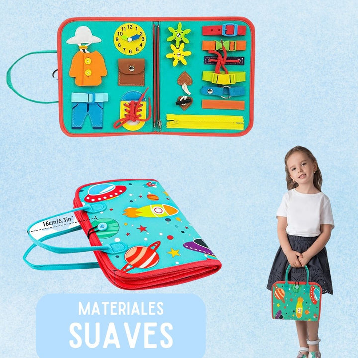 DiscoveryBag® Libro de Aprendizaje Montessori