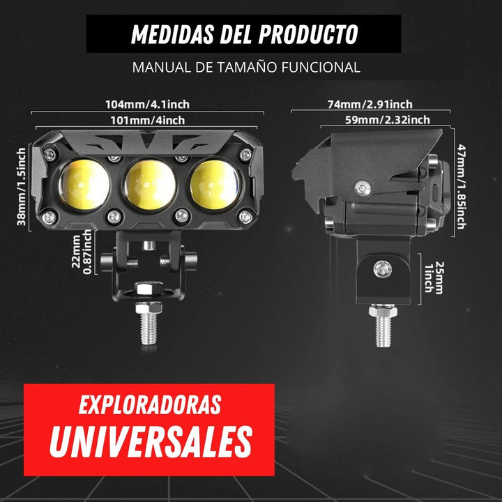 VisionBoost® Exploradoras de Máxima Seguridad X2