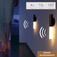 Lámpara magnética LumeSmart® - Sensor de Movimiento - Carga USB