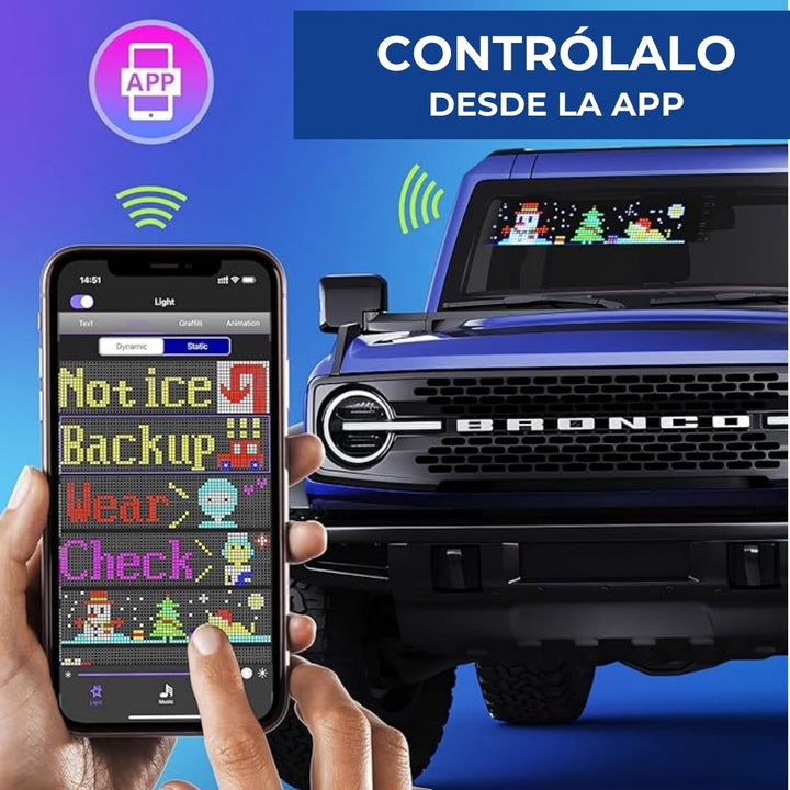 SparkFlex® Panel LED con Control desde tu Smartphone