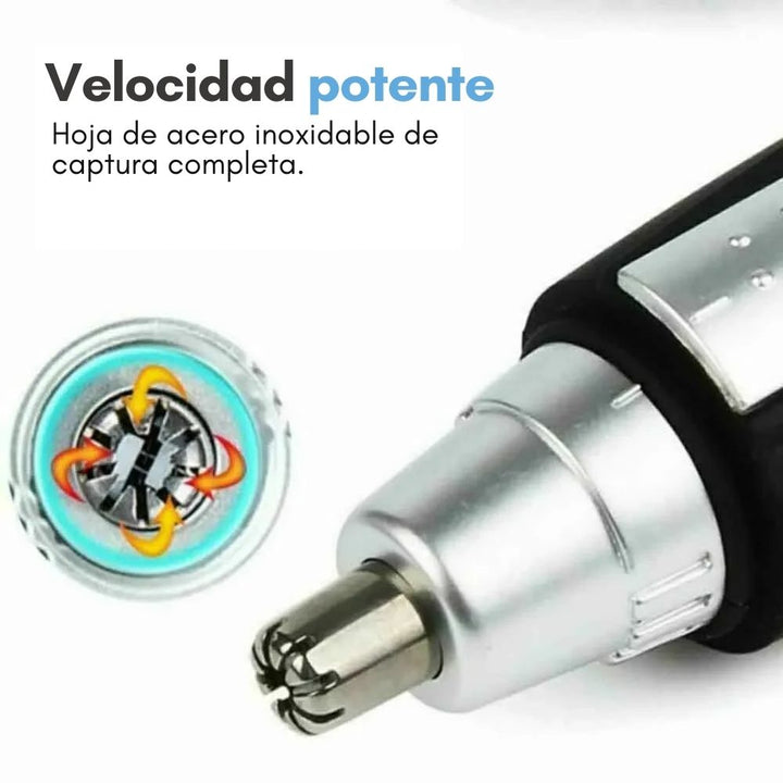 Trimmer On® Afeitado Nasal Rápido De 360°