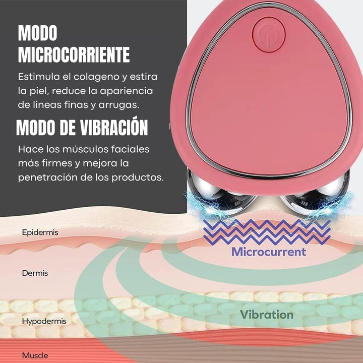 Rejuva® Masajeador de Microcorriente Reafirmante