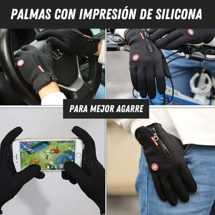 DryShield® Guantes Impermeables Con Pantalla Táctil