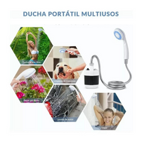 AquaGo™ Ducha portátil recargable multifuncional