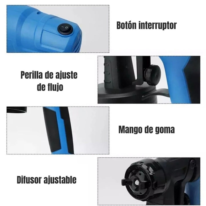 COLORMAX® Pistola de Pintura con Compresor de 400W