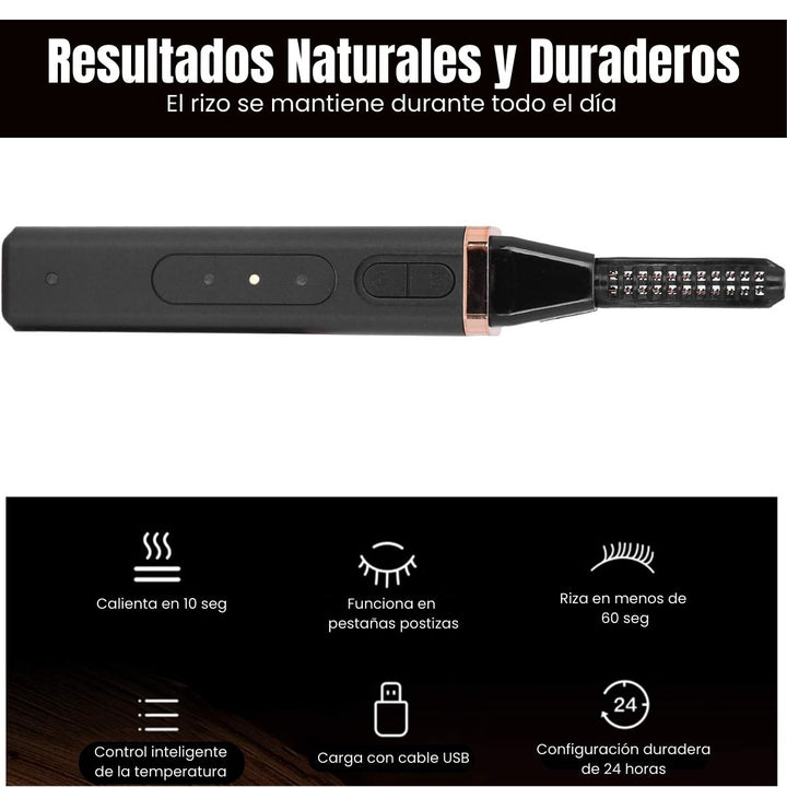 GlowLash® Rizador Eléctrico a Calor de Pestañas