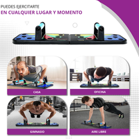 PushUp Master™ Tabla para flexiones 9 en 1