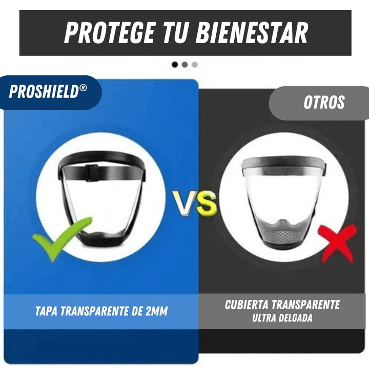 ProShield® Mascara de Seguridad con Filtro de Aire