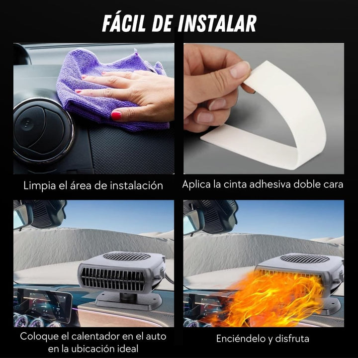 VisionClear® Calentador Automático Para  una Visión Clara y Segura