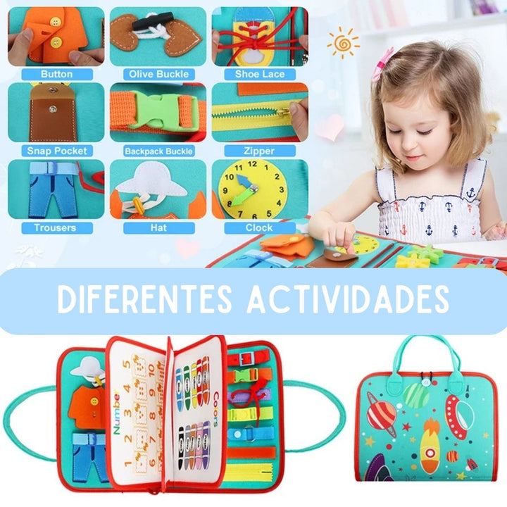 DiscoveryBag® Libro de Aprendizaje Montessori