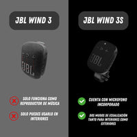 Parlante JBL WIND 3S Con Micrófono Incorporado