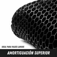 MotoCush® Cojín Premium Antideslizante para Moto