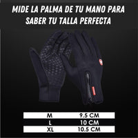 DryShield® Guantes Impermeables Con Pantalla Táctil