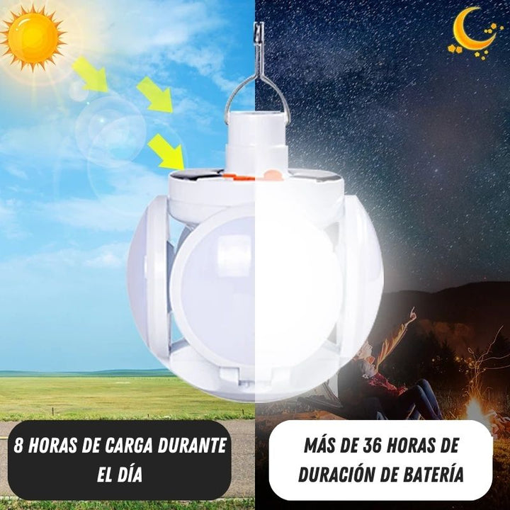 Solar Bright® Lampara Expandible para Emergencias