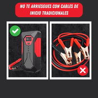 Car Jumper™ Kit de Arrancador de Litio para Baterías