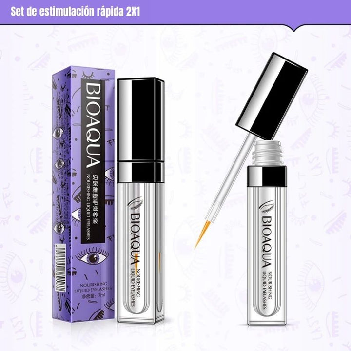 Bioaqua® Set Alargador de Pestañas y Cejas 2X1