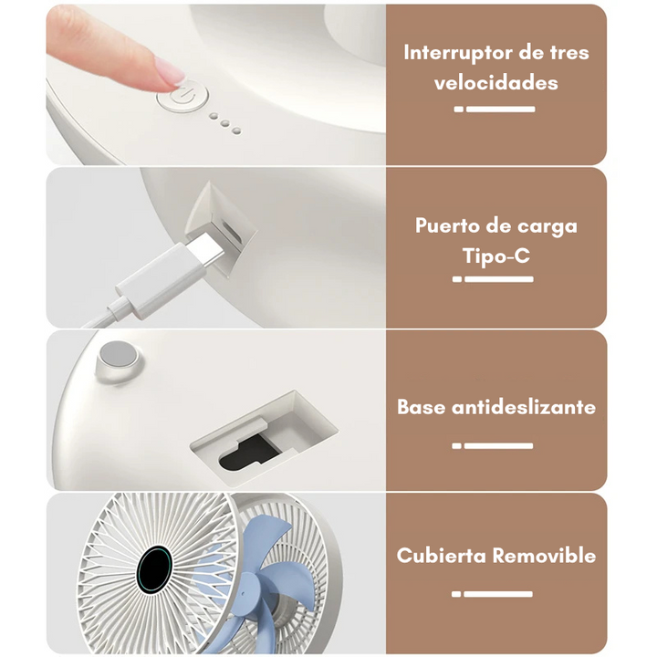 CIBAIL® Ventilador Multifuncional de Dispersión de Olores